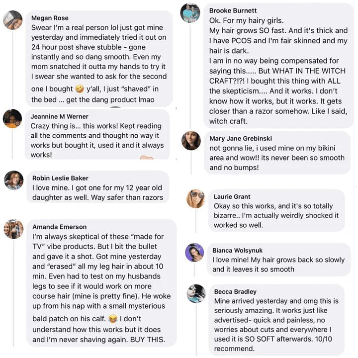 SarazaShave™ - 2-In-1 Body Shaver