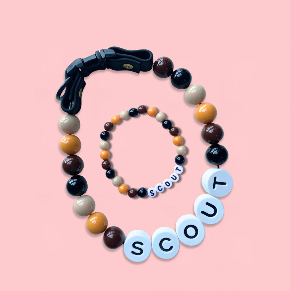 One Name Two Hearts — Custom Collar & Bracelet