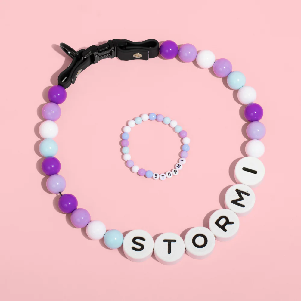 One Name Two Hearts — Custom Collar & Bracelet