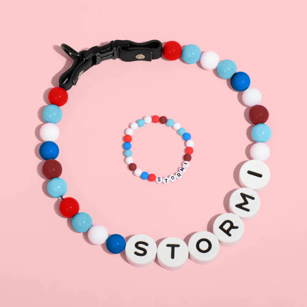 One Name Two Hearts — Custom Collar & Bracelet