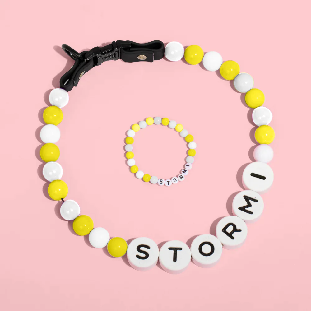 One Name Two Hearts — Custom Collar & Bracelet