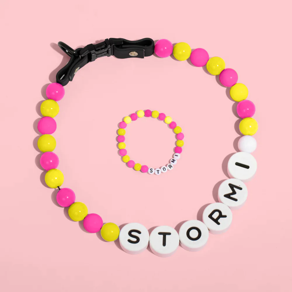 One Name Two Hearts — Custom Collar & Bracelet